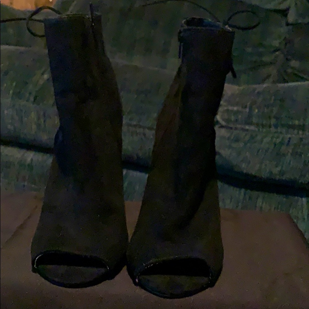 Black booties